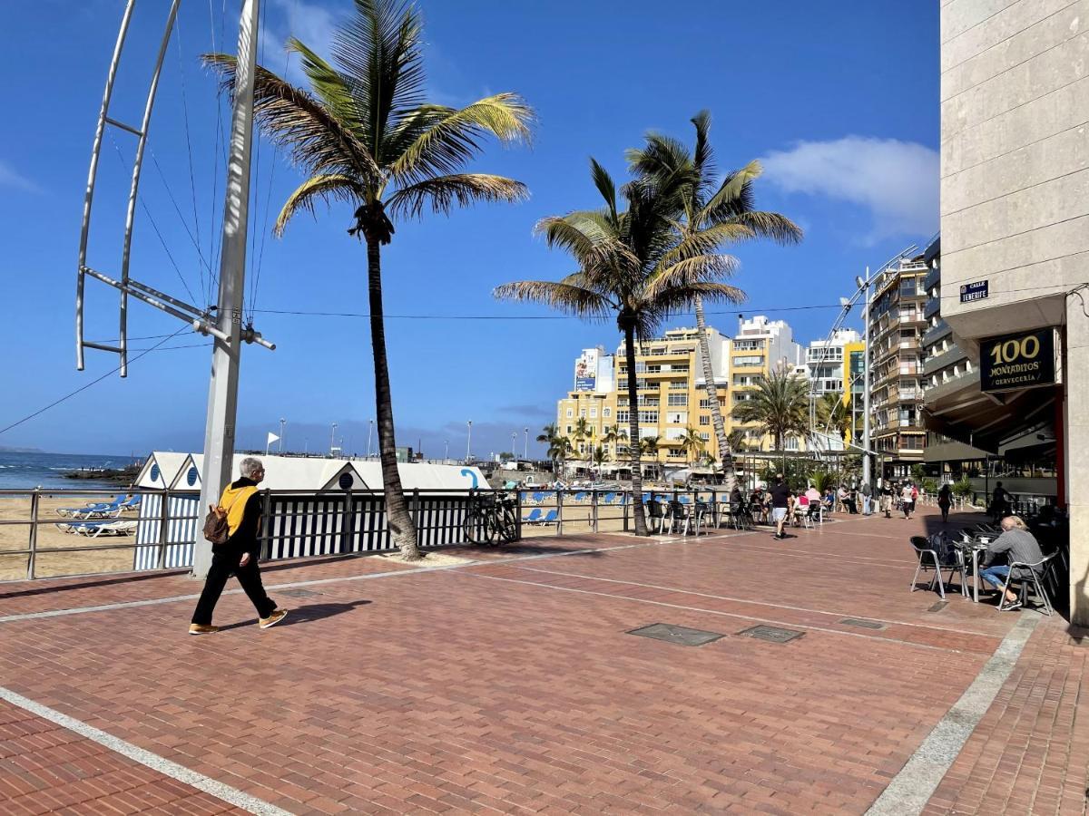 Homeforguest Listen To The Waves By Las Canteras Las Palmas de Gran Canaria Ngoại thất bức ảnh